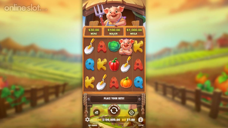 pig farm slot base game