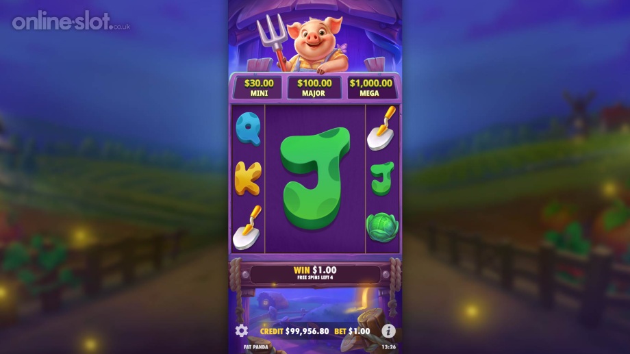 pig farm slot free spins