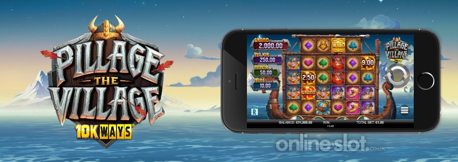 pillage the village 10k ways mobile slot