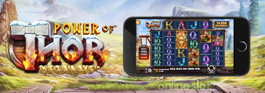 power of thor megaways mobile slot