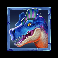 rex stampede blue dino symbol