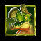 rex stampede green dino symbol