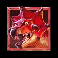 rex stampede red triceratops symbol