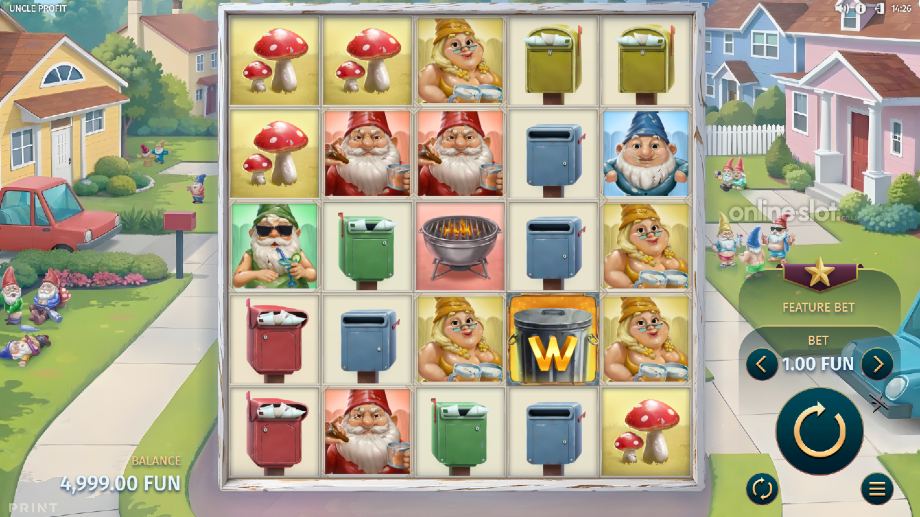 uncle profit slot base game