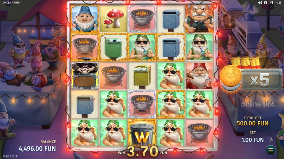 uncle profit slot free spins