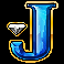 777 diamond strike letter j symbol