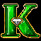 777 diamond strike letter k symbol