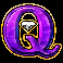777 diamond strike letter q symbol