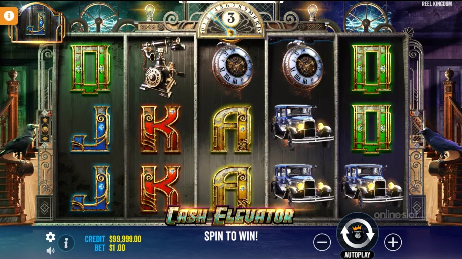 cash elevator slot base game