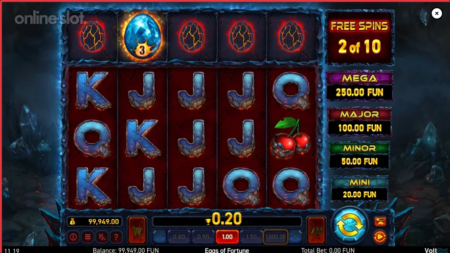 eggs of fortune slot free spins