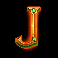 fire blaze orange wizard letter j symbol
