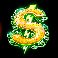 floating tiger gold blitz fortunes dollar sign symbol