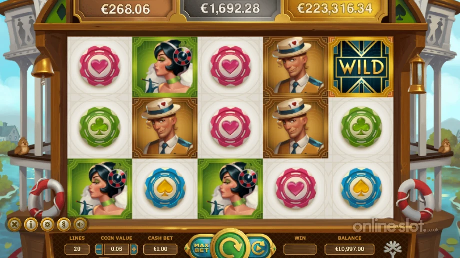 jackpot express slot base game