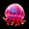 juicy jelly thunder ways neon pink jellyfish symbol