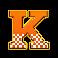 mad cabs hold and win letter k symbol