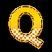mad cabs hold and win letter q symbol