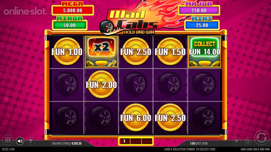 mad cabs hold and win slot hold and win