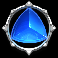 rainbow princess blue gem symbol