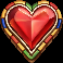 rise of cleopatra heart symbol
