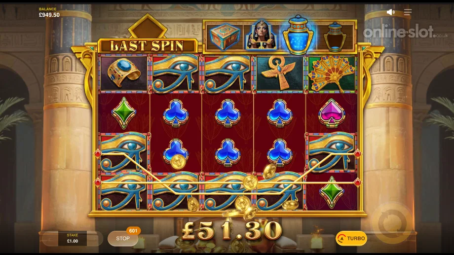 rise of cleopatra slot free spins