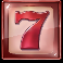 sevens high red 7 symbol