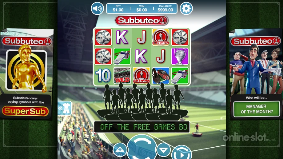 subbuteo slot base game