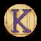 the da vinci device letter k symbol