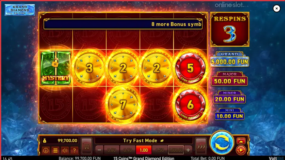 15 coins grand diamond edition slot free spins