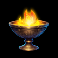 almighty pegasus slot flame symbol