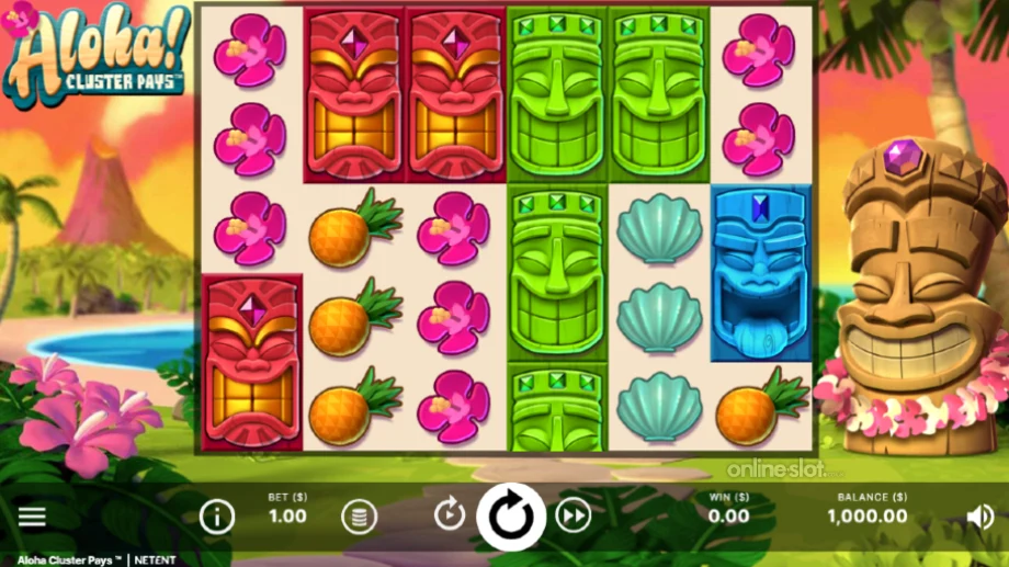 aloha cluster pays slot base game