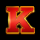 big bucks canyon 10k ways slot K symbol