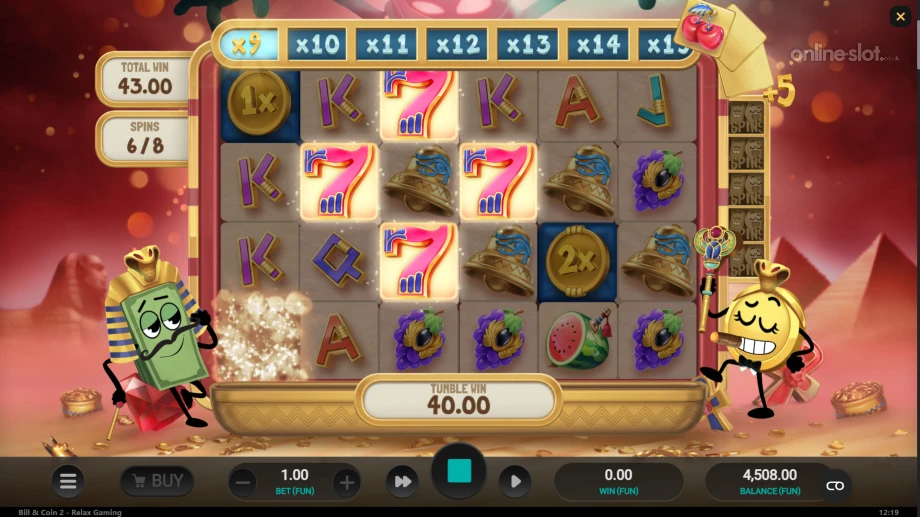 bill and coin 2 mummy mischief slot super free spins