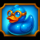 bob marlin goes wild fight rushing wilds slot blue duck symbol