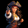 captain kraken megaways slot female pirate symbol