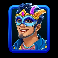 carnival queen 2 blue gentelman symbol