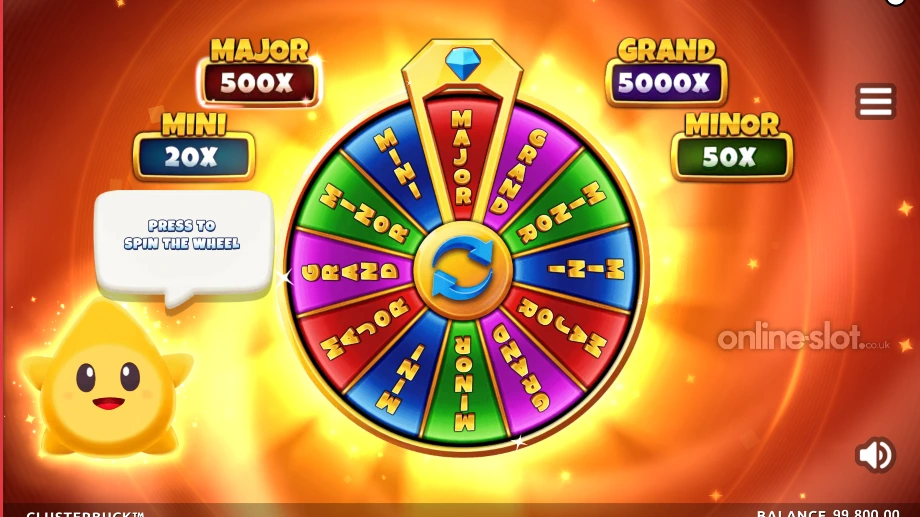 clusterbuck slot jackpot bonus