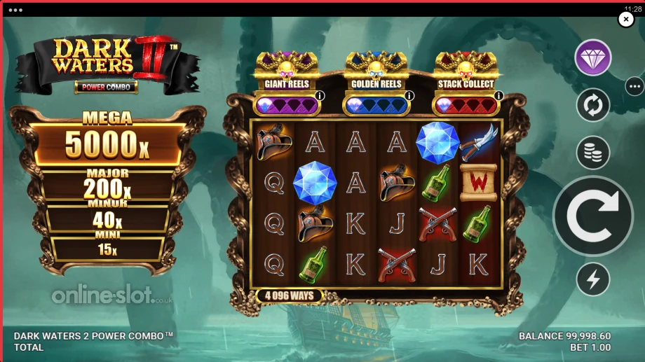 dark waters 2 power combo slot base game