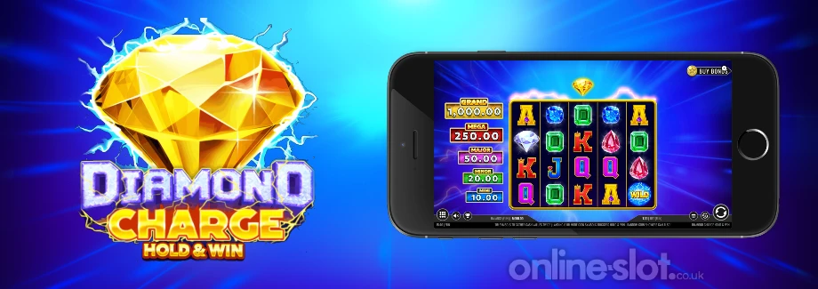 diamond charge hold and win mobile slot