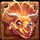 dino drop orange dino symbol