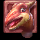 dino drop pink dino symbol