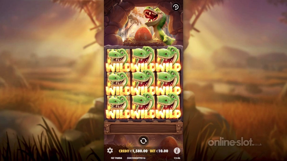 dino drop slot respin