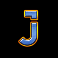 electric jungle slot J symbol