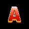 elementastic tug of war letter a symbol