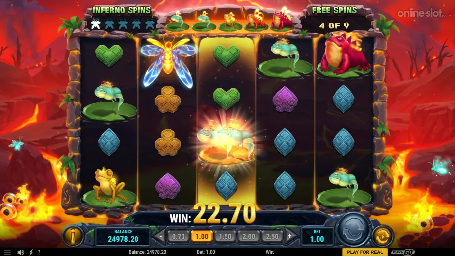 fire toad 2 slot free spins