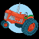 funky chicken slot tractor symbol