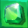 gold lab green gem symbol