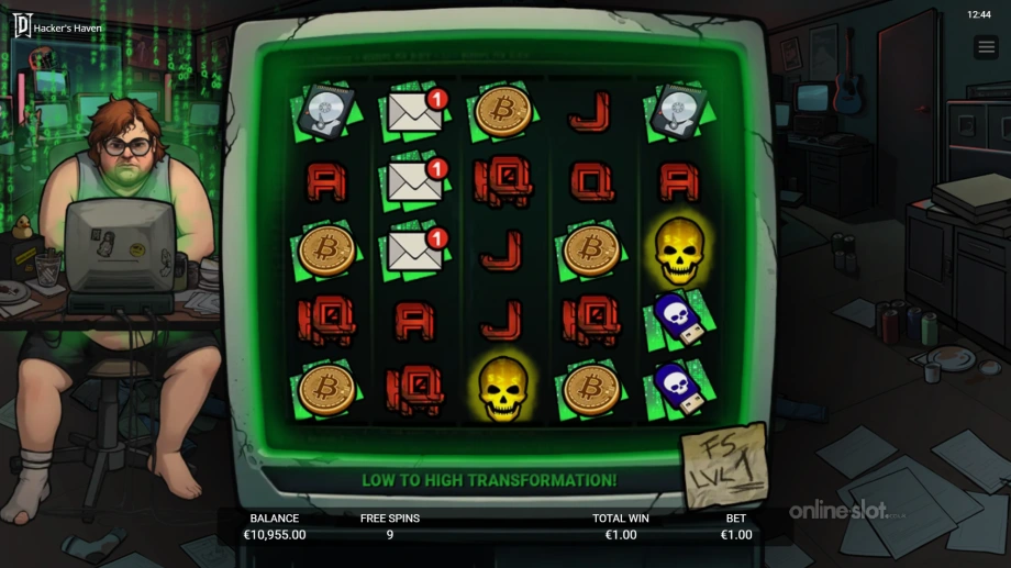 hackers haven slot free spins