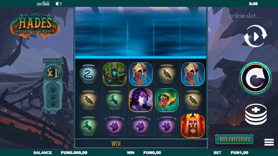 hades river of souls slot base game