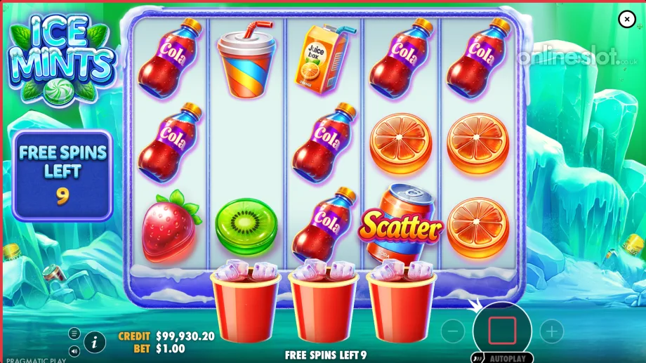 ice mints slot free spins