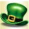 irish eyes 2 slot hat symbol